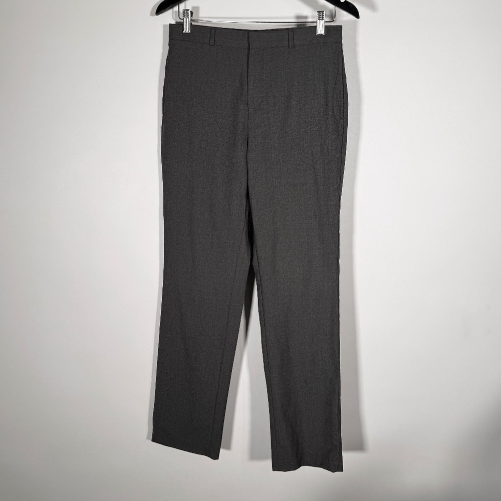 Brooks Brothers - Fleece Boys 18 - 100% Wool Dress Pants Gray Tailored Trousers